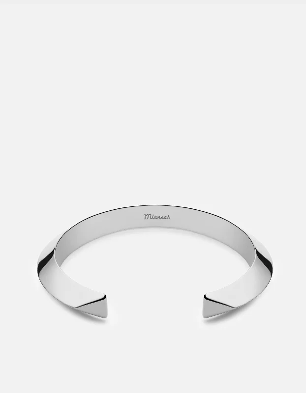 Gill ridge bracelet-Bell Cuff, Sterling Silver