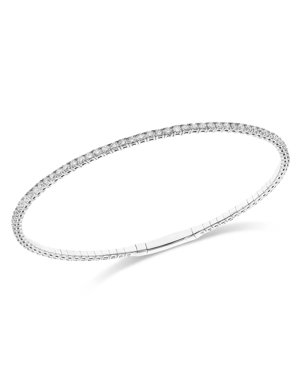 Scythian bead bracelet-Diamond Flex Bangle