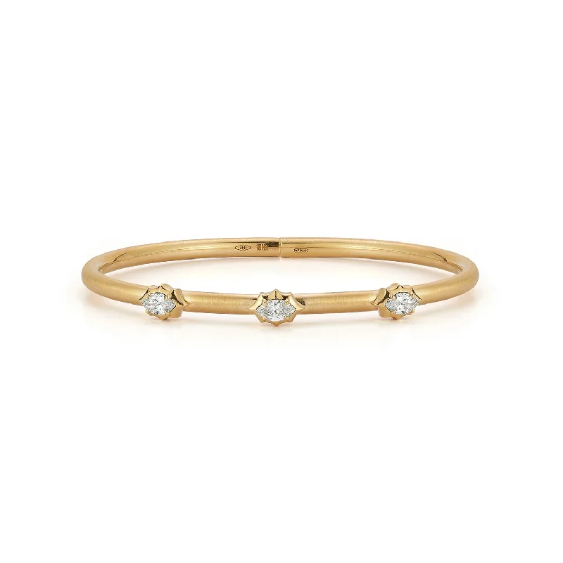 Micro stud bracelet-Maverick Station Plié Bangle