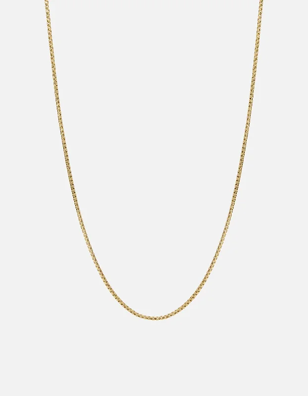 Flex hinge necklace-Venetian Chain Necklace, Gold Vermeil