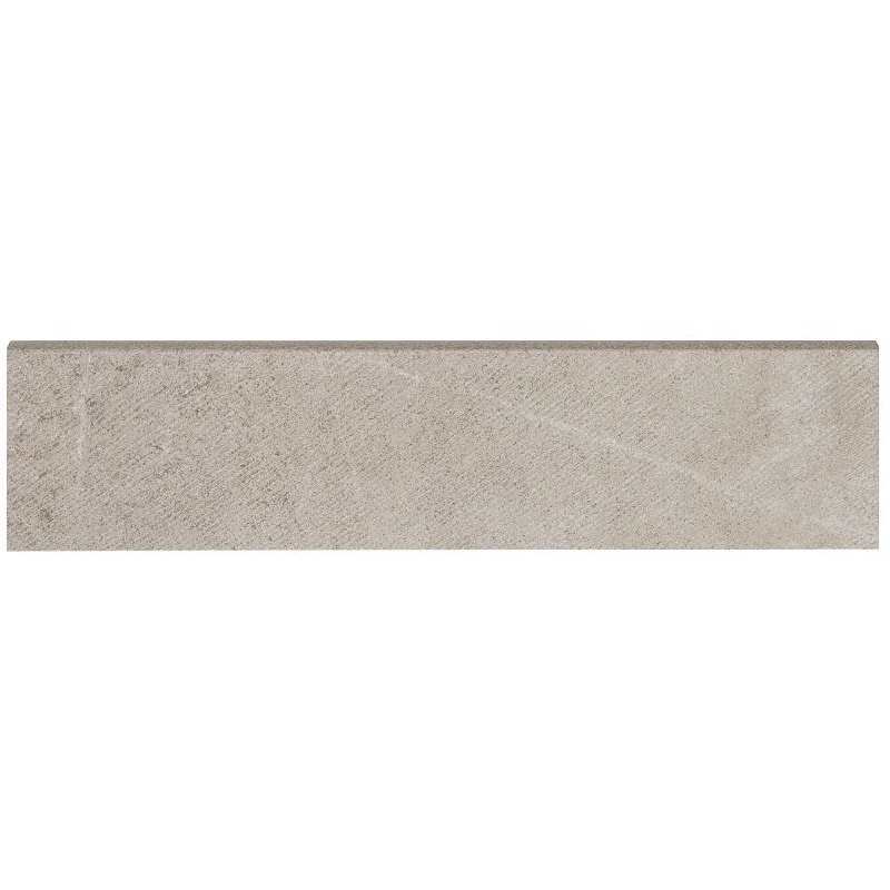 Crest stone ring-Stained Concrete Effect 3x12-inch Bullnose Plank in Haze - 3x12