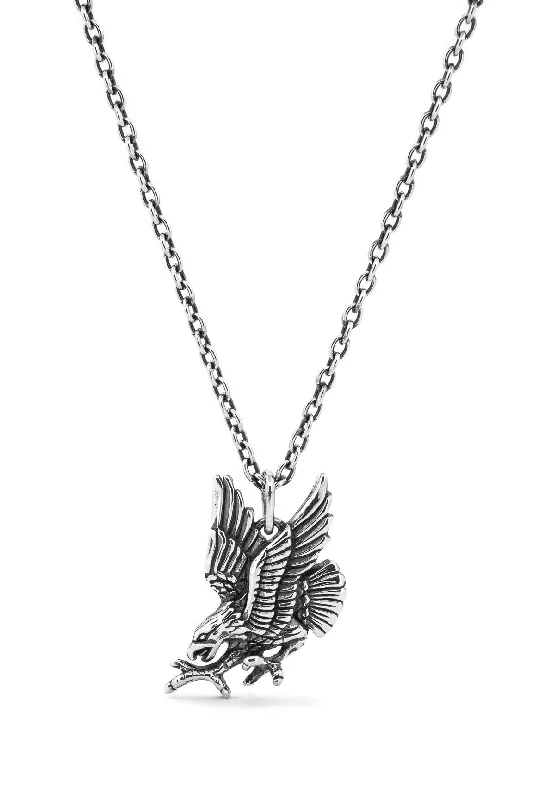 Twin gem necklace-The Eagle Necklace