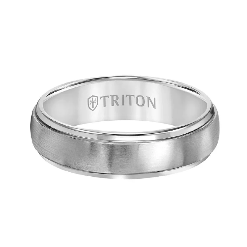 Multi-stack ring-Triton 6MM Titanium Wedding Band