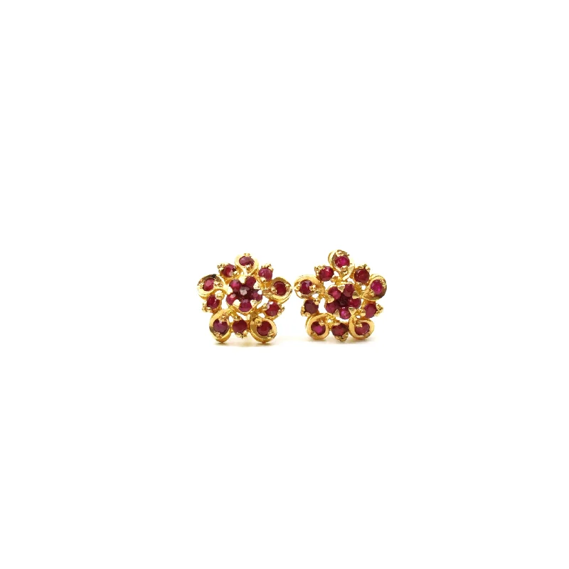 Stellar shine earrings-22k Gold Earrings