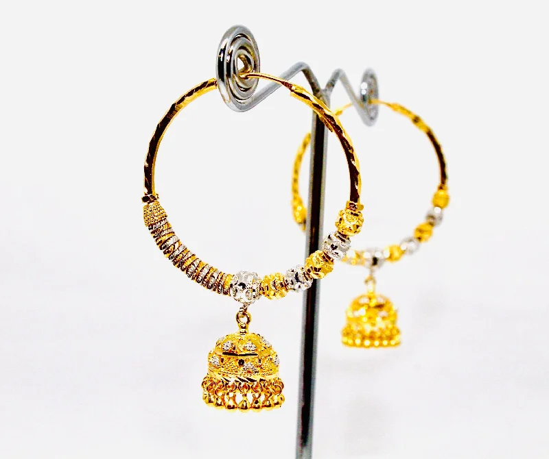 22K Gold Wali Earrings