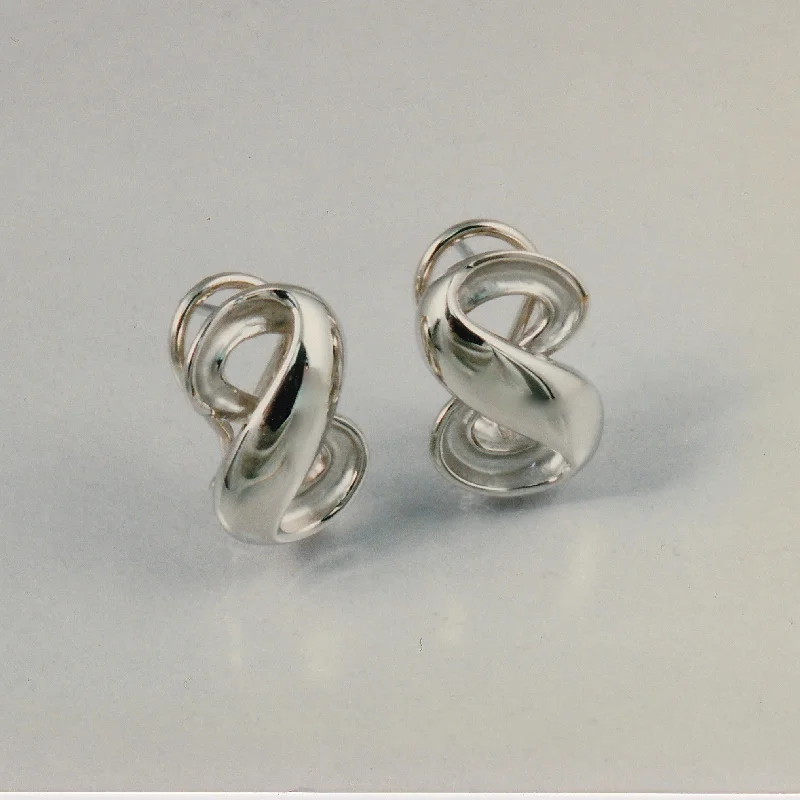 Nickel hoop earrings-Infinity Earrings