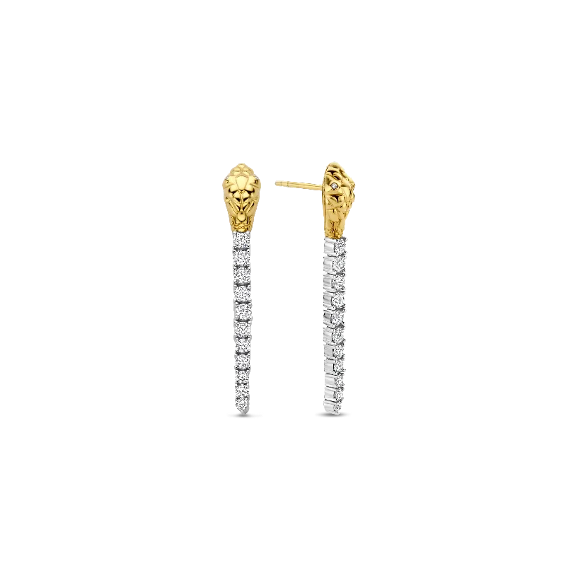 Blended grain earrings-TI SENTO Earrings 7994ZY