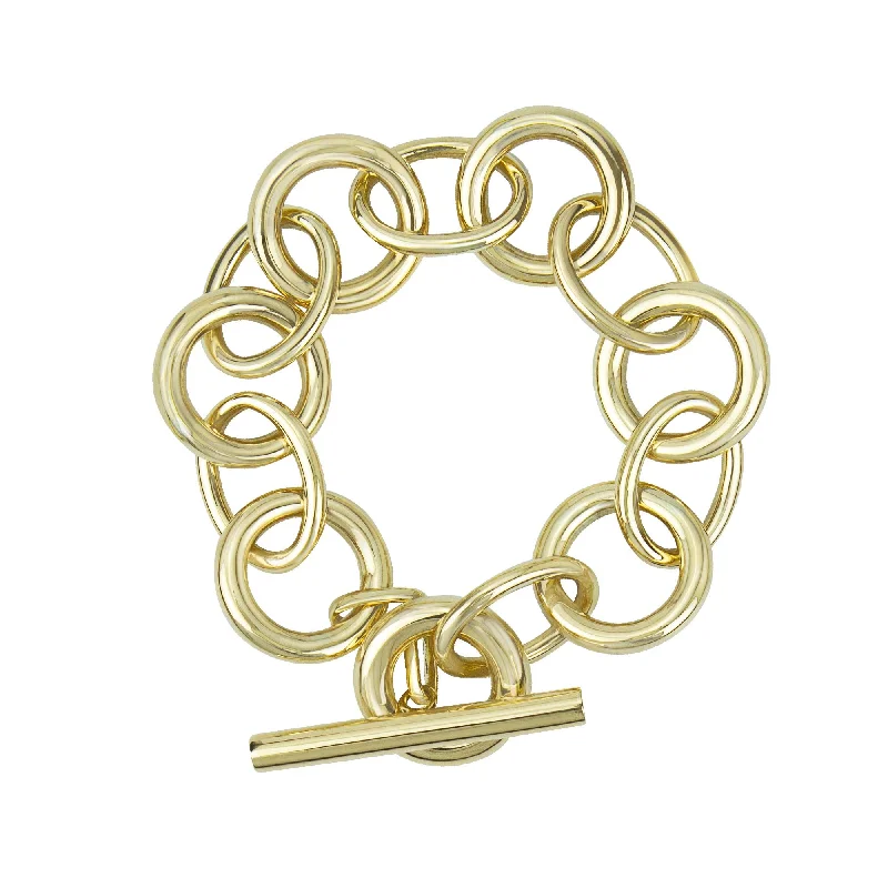 trendy brooch-Bracelet - Gold