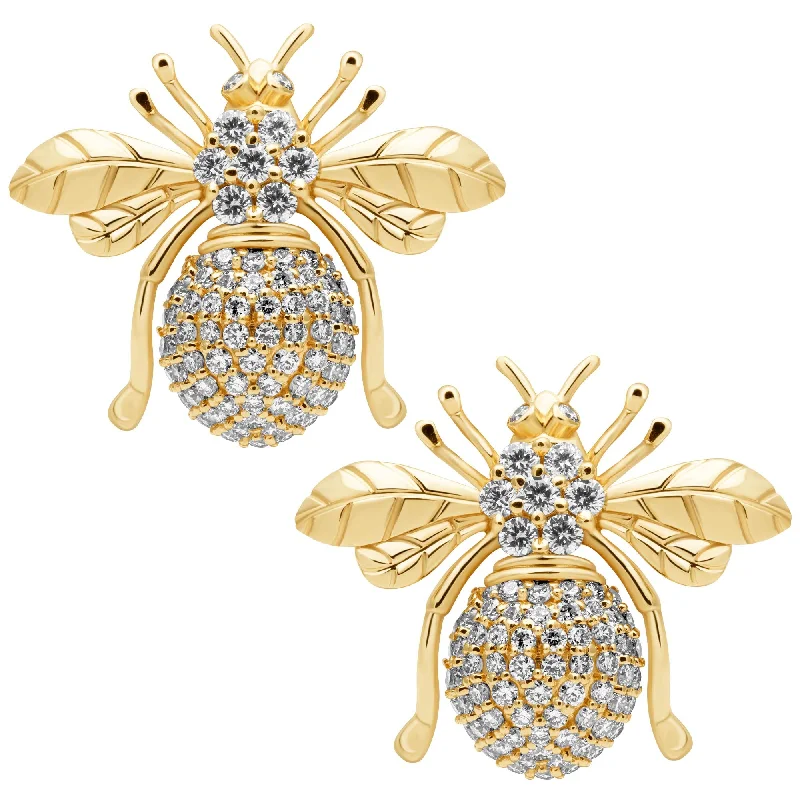 luxury diamond brooch-Earrings - Diamond