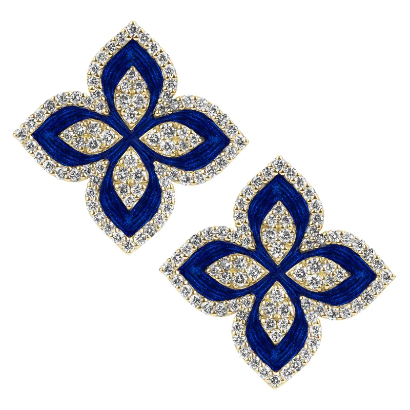 chunky brooch-Earrings - Diamond (enamel)