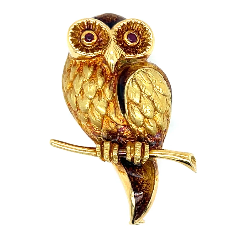 casual brooch-Owl Brooch